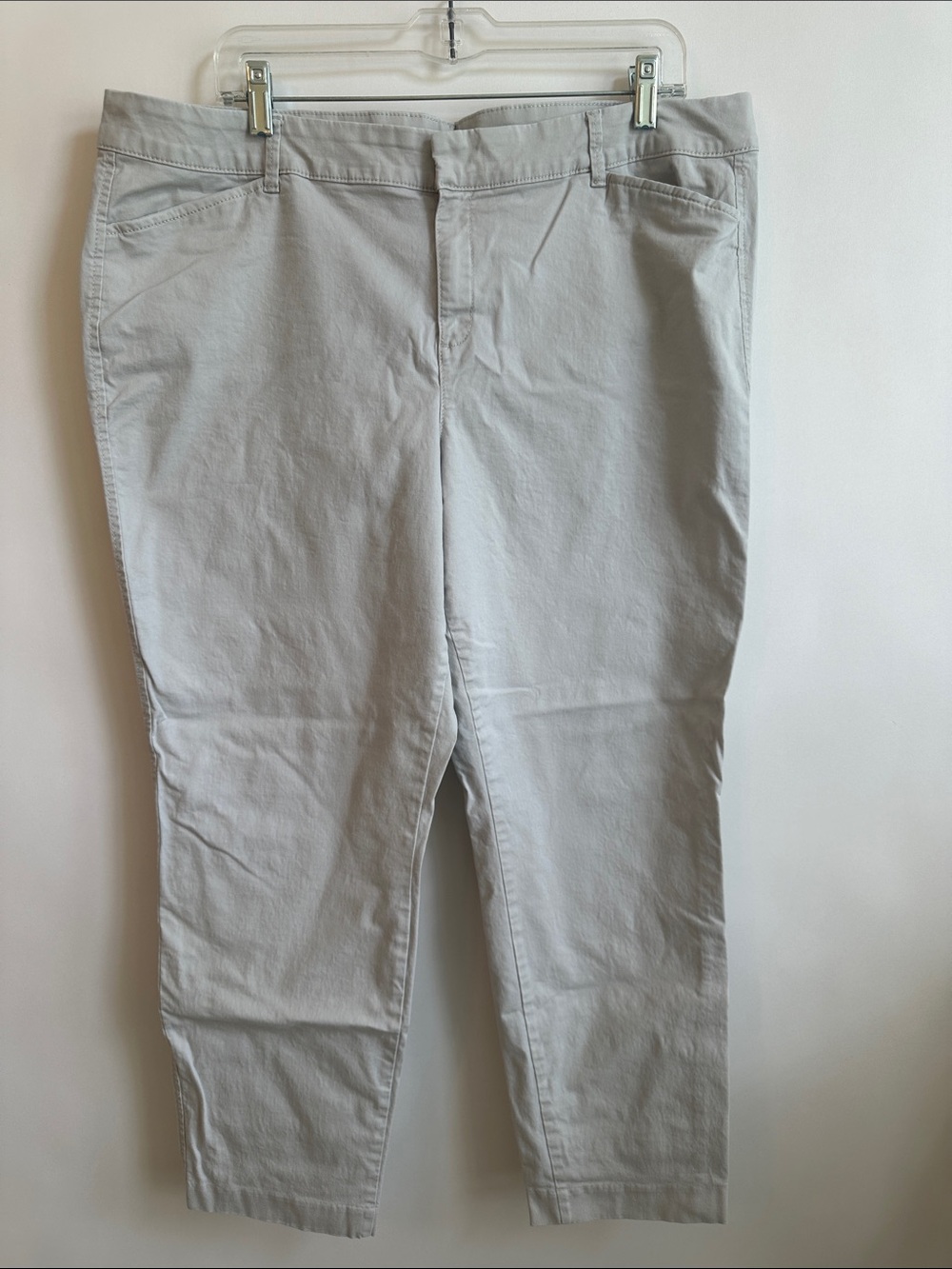 Old Navy Pixie Light Tan Cropped Women's Jeans - Straight Ankle